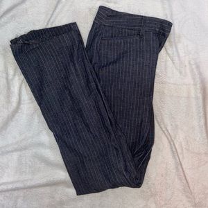 Size 4 Express dress pants gray stripe